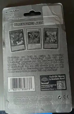 YuGiOh! Cards Darkwing Blast 1st Edition Booster Pack Sealed! 9 Gards *English* - Image 2