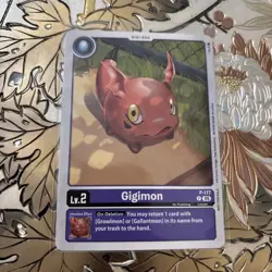 Digimon Card Game Gigimon P-177 Promo Store Tournament Participation - Image 1