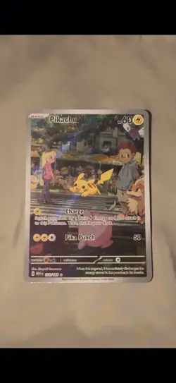 Pikachu 173/165 - SV / Scarlet & Violet 151 - Holo Pokemon Card - English - NM - - Image 1