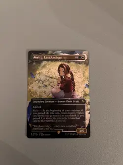 Aerith, Last Ancient (Borderless) (Chocobo Track Foil) MTG - NM Freshly Pulled - Image 1
