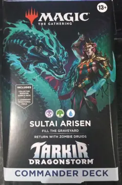 Magic The Gathering Tarkir Sultai Arisen Commander Deck TDC English OVP New #3 - Image 1