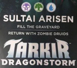 Magic The Gathering Tarkir Sultai Arisen Commander Deck TDC English OVP New #3 - Image 3