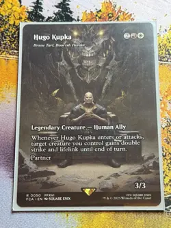 MTG - Hugo Kupka - Bruse Tarl, Boorish Herder (Showcase) - FF - NM - NF - Image 2