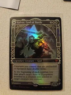 Halvar, God of Battle (Showcase) Kaldheim Foil - Image 1
