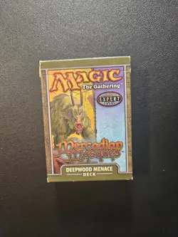 MTG Magic The Gathering Mercadian Masques Precon Deck Deepwood Menace OPEN BOX - Image 1