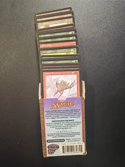 MTG Magic The Gathering Mercadian Masques Precon Deck Deepwood Menace OPEN BOX - Image 3