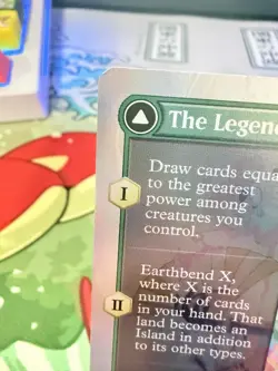 Magic The Gathering MTG - The Legend of Kyoshi Borderless Foil 0358 Avatar TLA - Image 3