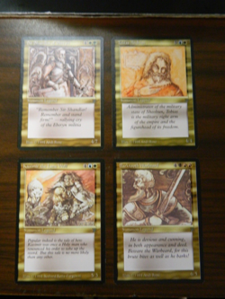 MTG English Legends Lot Of (4) Uncommon Gold Legends NM Condition - Image 1