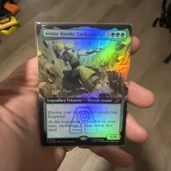 Avatar Kyoshi, Earthbender (Extended Art) Foil - Avatar: The Last Airbender MTG - Image 1