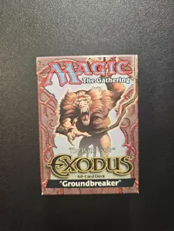 MTG Magic The Gathering The Rath Cycle Exodus Precon Deck Groundbreaker OPEN BOX - Image 1