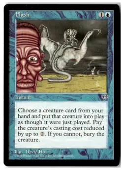 MTG Flash - Mirage Heavily Played English - Image 1