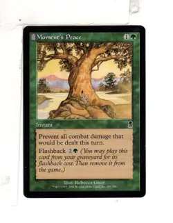 MTG SkeenAB Moment's Peace from Odyssey. NM. - Image 1