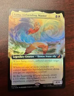MTG Aang, Airbending Master Avatar: The Last Airbender Extended Art Regular #171 - Image 1