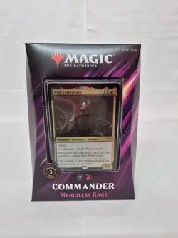 Magic: The Gathering Commander 2019 Deck Merciless Rage MTG Sealed - Image 1