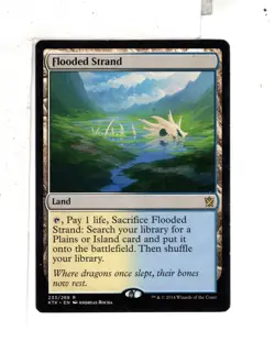 MTG SkeenAB Flooded Strand from Khans of Tarkir. LP. - Image 1
