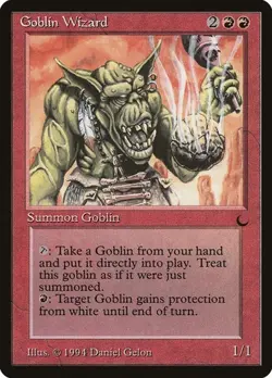 Goblin Wizard The Dark LP MTG - Image 1