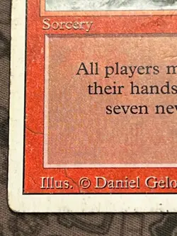 Magic: The Gathering - Revised(3rd) - WHEEL OF FORTUNE - Vintage Rare - (#3) - Image 5