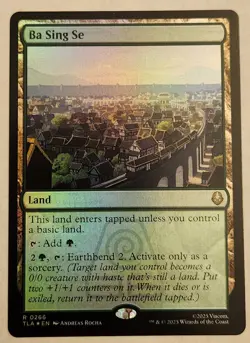 Ba Sing Se TLA #266 Rare Land Foil NM+ - Image 1
