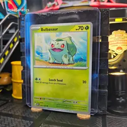 Bulbasaur 151 Pokemon TCG 001/165 Scarlet & Violet Common - Image 2