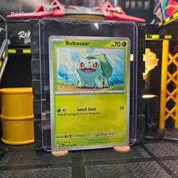 Bulbasaur 151 Pokemon TCG 001/165 Scarlet & Violet Common - Image 3