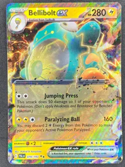 Pokemon Bellibolt ex 079/193 PAL Paldea Evolved NM - Image 1