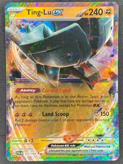 Pokemon Ting-Lu ex 127/193 PAL Paldea Evolved NM - Image 1