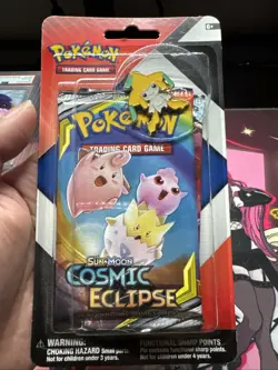 Pokemon Cosmic Eclipse & Chilling Reign 2 pack Blister w/ pin (Sealed) - Image 1