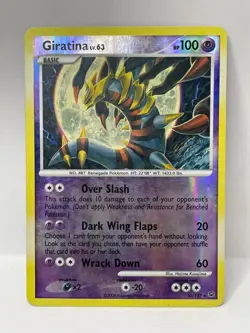 Pokemon TGC Platinum Giratina 10/127 Reverse Holo Rare Heavily Played - Image 1