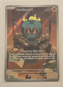 Pokemon TCG Marshadow 146/132 Mega Evolution Illustration Rare - Image 1