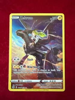 Pokemon TCG Zekrom Full Art TG05/TG30, Brilliant Stars (NM) - Image 1
