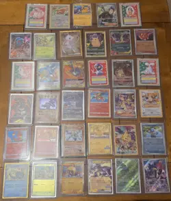 Huge TCG ENGLISH JAPANESE Pokemon LOT SIR Promo Full Art Trainer Holo Charizard - Image 1