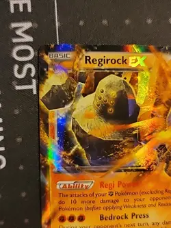 Regirock EX Ultra Rare XY - Fates Collide 43/124 LP, Pokemon - Image 3