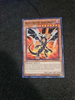 1X Malefic Red-Eyes Black Dragon - LDS1-EN006 - Common 1st Ed - Image 1