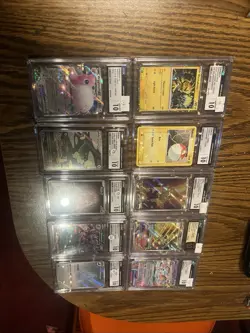 10! Ten Graded 10 CGC Slabs Pokemon Card Lot - Image 2