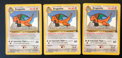 3 Dragonite #5 Pokemon black star promo cards - Image 1
