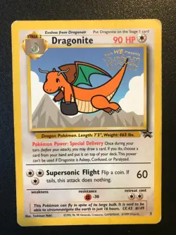 3 Dragonite #5 Pokemon black star promo cards - Image 2