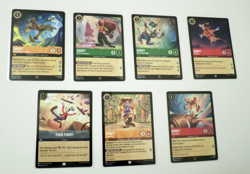 Disney Lorcana Theme Lot - Goofy Theme Lot of 7 Cards - Image 1