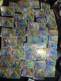 pokemon cards HR lots 50 s.Chinese Rainbow Holo J31 - Image 1