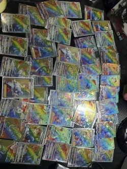 pokemon cards HR lots 50 s.Chinese Rainbow Holo J31 - Image 2
