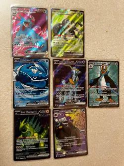 Lot of 7 Ultra Rare Ex Pokemon TCG Cards Mint Condition - Image 1