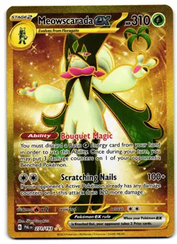 Meowscarada EX 271/193 - Pokemon TCG Paldea Evolved Hyper Rare 2023 - M/LP Card - Image 1