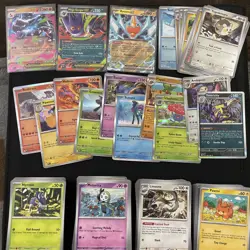 Phantasmal Flames Bulk Lot 200 Cards + 3 EX 10 Reverse Holos And 10 Holos - Image 1