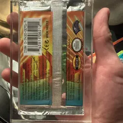 1st Edition Gym Heroes Lt. Surge artwork Pokemon Card Booster Pack (New Sealed) - Image 2