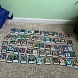 VTG YuGiOh Card Lot x 145 (5 Super Ultra Ghost Rare / 140 Common) Felgrand - Image 1