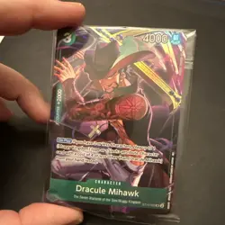 Dracule Mihawk (Illustration Box Vol.4) ST12-003 One Piece Promotion Cards Foil - Image 1