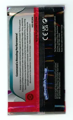 Pokemon Card - S&V Paldea Evolved - Fun Pack - 3 Cards - Factory Sealed - Image 2