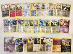 Bulk Lot of 30 Pokemon Cards Vintage RARE Hard To FIND 🔥 HOLO REFRACTOR - Image 1