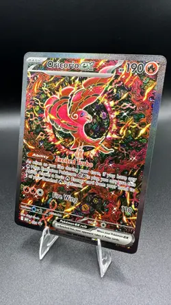 Pokemon Oricorio ex 024 Black Star Promo Mega Evolution Phantasmal UPC Card - Image 2