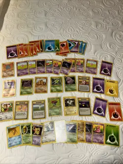 Pokemon Card Lot 60+ Cards WOtC Era Base Shadowless Neo 1st Ed Very Rare MP/HP - Image 1