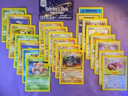 1st Edition Dutch Jungle Set Rhydon, Rapidash, + Pokemon Card Lot - Image 1